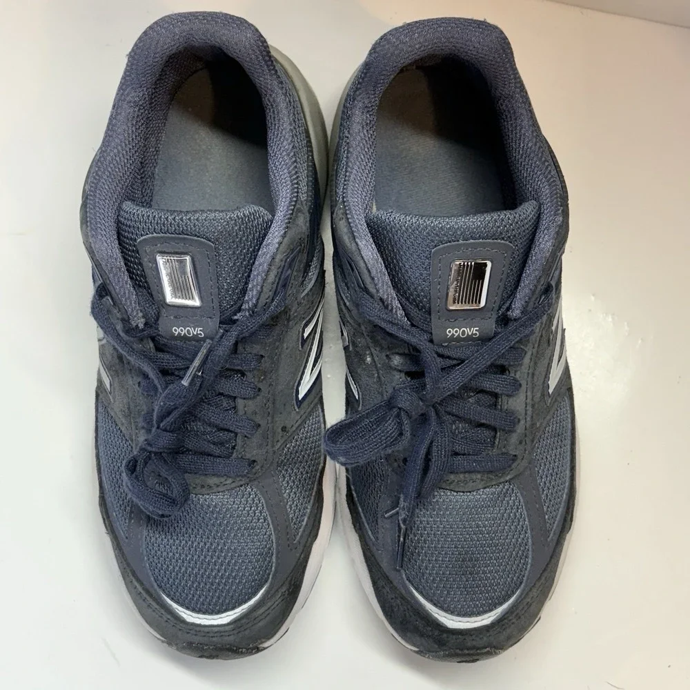 New Balance 990v5 Running Shoes - Women's US 8‎ Sneakers Navy Blue Made in USA